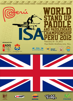 ISA World Stand Up Paddle Championships Peru (Team Britain)