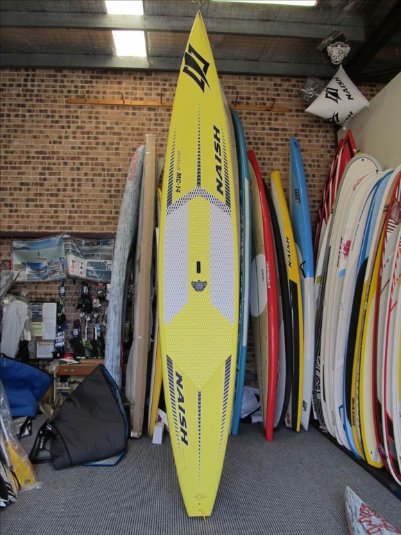 Sneak Peek Naish Javelin MC14 Stand Up Paddle Race Board SUPracer