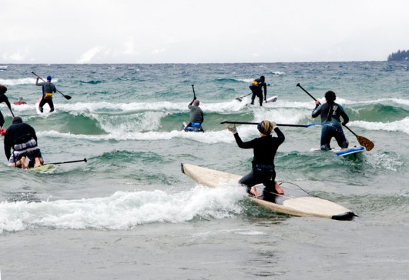 Tahoe SnowFest Stand Up Paddle Race