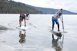 Sprint to the line: Jay Wild leads Kerbox and Rojas
