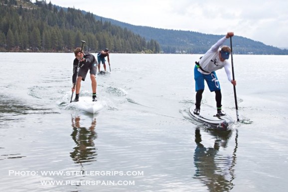 Sprint to the line: Jay Wild leads Kerbox and Rojas