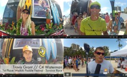 Waikiki Paddle Festival - Post Race Interviews
