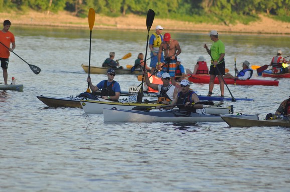 Cincinatti Paddlefest - Stand Up Paddle race