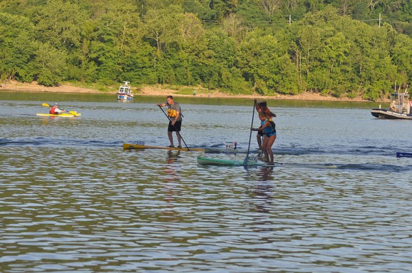 Stand Up Paddle racing @ Cincinatti Paddlefest
