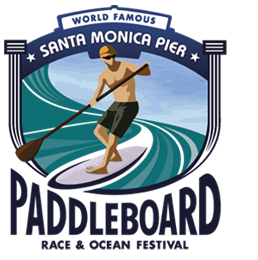 Santa Monca Pier Paddle Stand Up Paddle race