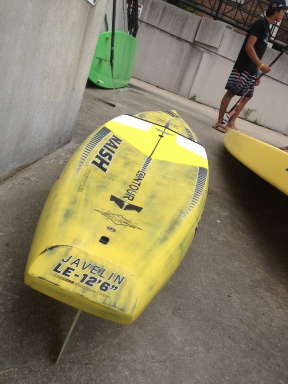 Naish Javelin LE 12"6 Stand Up Paddle race board