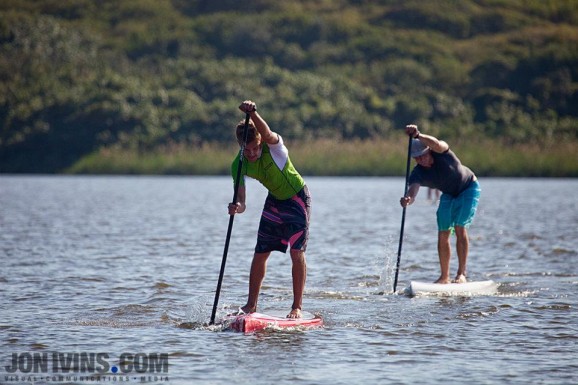 Zinkwazi Paddle Battle - Brad Adams and Scott Rutherford