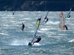 Connor Baxer @ the Naish Gorge Paddle Challenge Downwinder