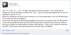 Eric Terrien SUP Board class debate