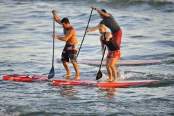 SUP race training