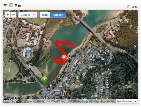 SUP race training