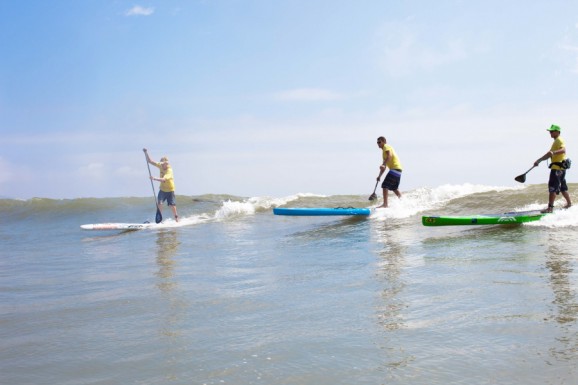 Connor Baxter, Jamie Mitchell and Danny Ching at the Battle of the Paddle Connor Baxter, Jamie Mitchell and Danny Ching at the Battle of the Paddle