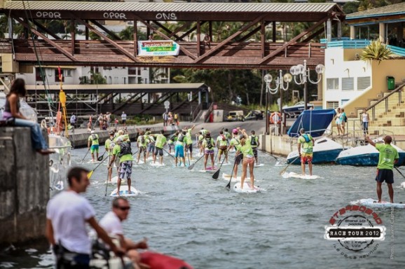 Starboard SUP Race Tour, Reunion Island