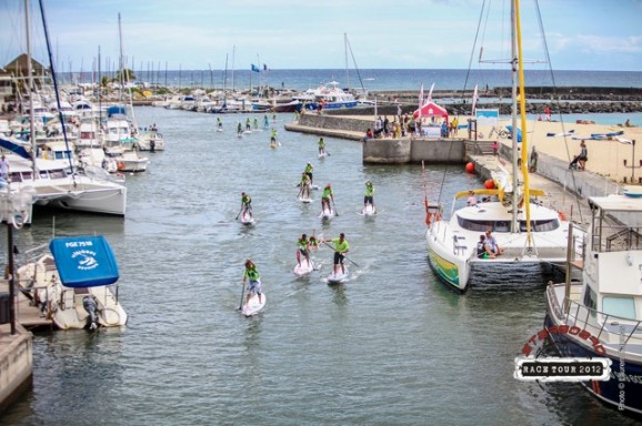 Starboard SUP Race Tour, Reunion Island