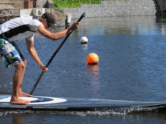 SUP racing in South Africa - 200m sprint challenge