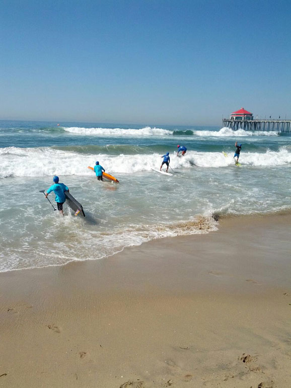 Surf Race To Victory 2012 Huntington Beach