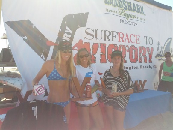 Surf Race To Victory 2012 - Women's top 3