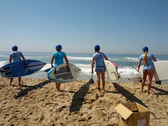 Surf Race To Victory SUP race