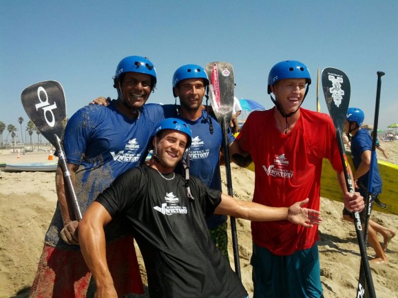 Surf Race To Victory SUP race - men's winners