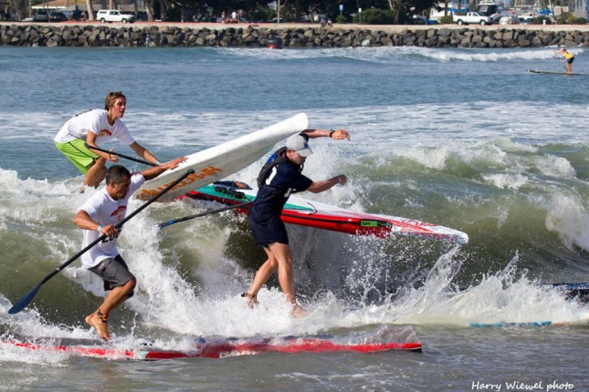 Battle of the Paddle shorebreak