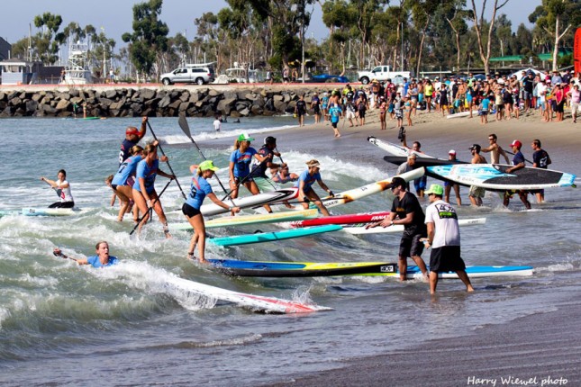 Battle of the Paddle shorebreak