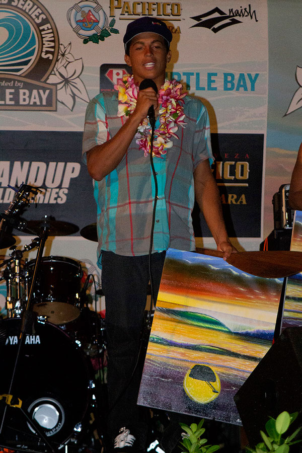 Kai Lenny wins the 2012 Stand Up World Series