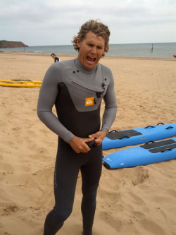 It was a bit chilly...