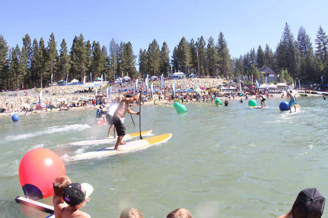 Race The Lake of the Sky SUP Cross Race The Lake of the Sky SUP Cross
