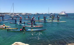 The Doctor stand up paddle race The Doctor stand up paddle race