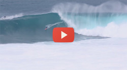 Andrea Moller surfing jaws