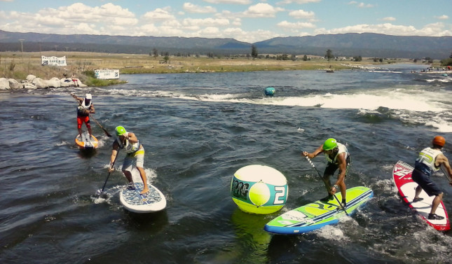 Payette River Games Stand Up Paddle Race
