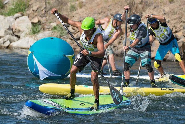 Payette River Games stand up paddling