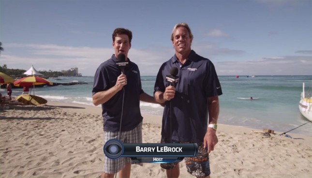 Ultimate SUP Showdown CBS - Barry LeBrock and Chuck Patterson