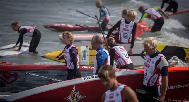 stand up paddling in klitmoller