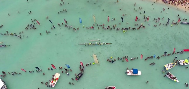 Hawaiki Nui outrigger Bora bora