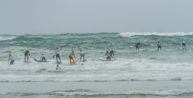 New Zealand stand up paddle race