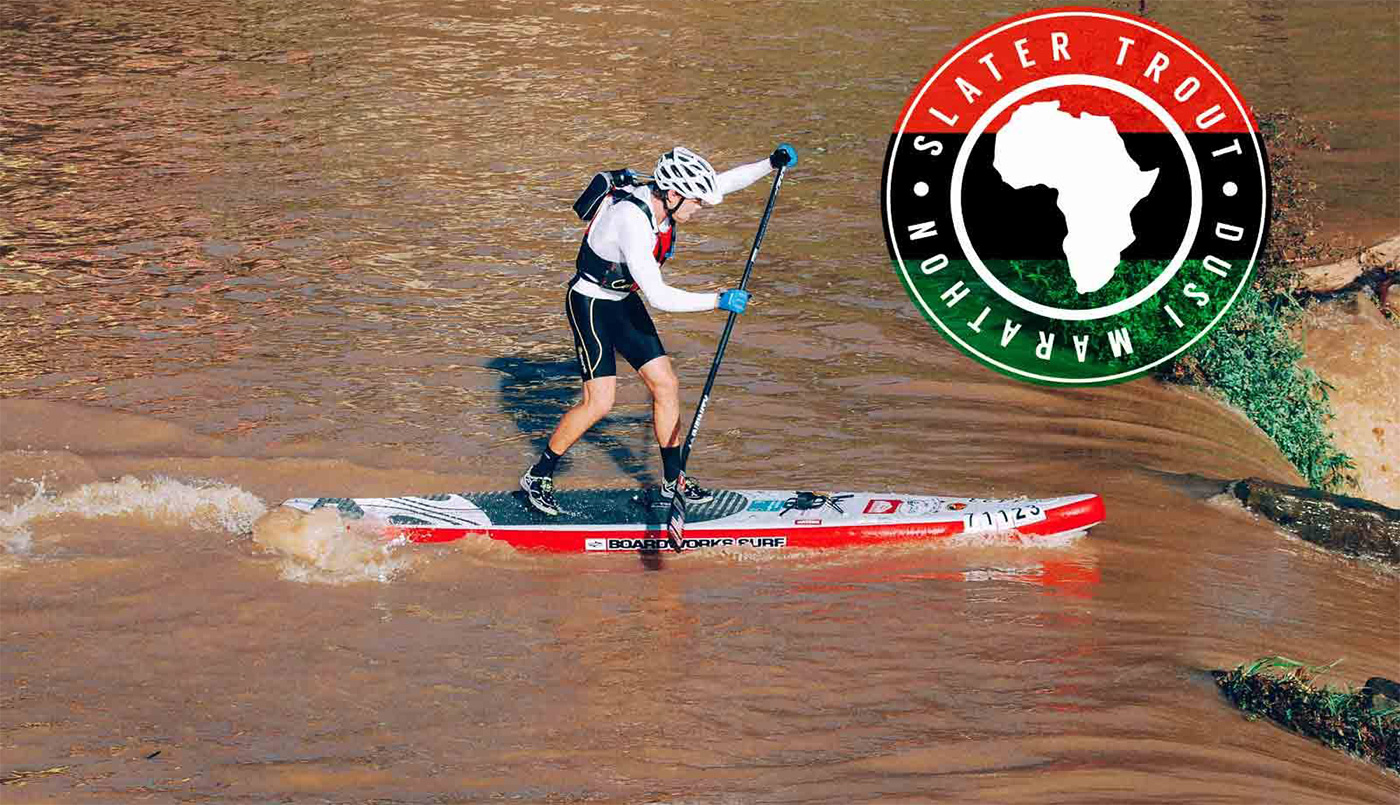 Slater Trout Wins 'Dusi Marathon' Stand Up Paddle Race