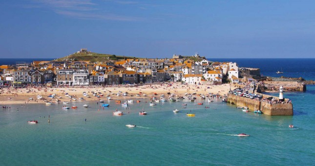 St Ives Bay Cornwall Celtic Cup Stand Up Paddle Race