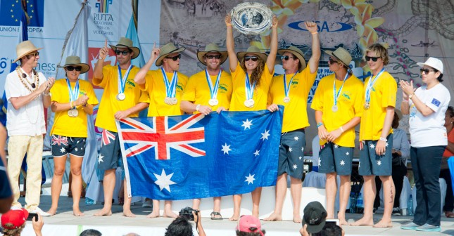 Team Australia ISA World Stand Up Paddle Championship