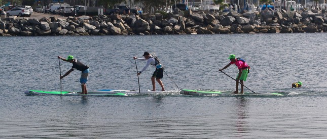 Danny Ching, Kelly Margetts and Ryland Hart