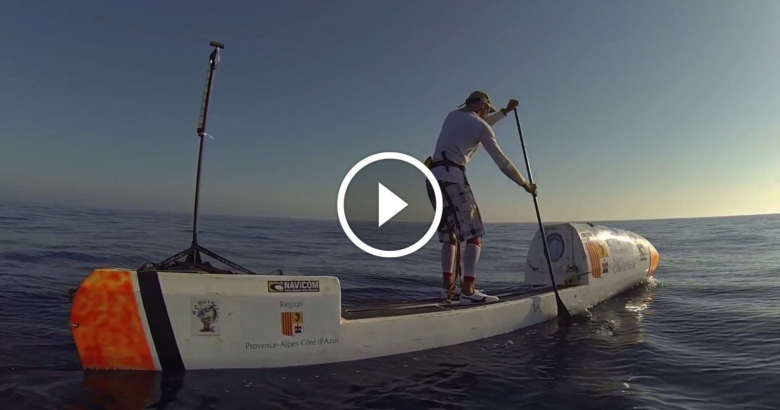That Crazy French Guy Really Is Going to Paddle 4,000km Across the Atlantic Ocean. Unsupported