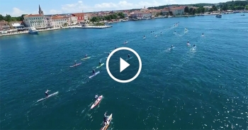 SUPer Surfers Challenge Porec Croatia paddleboarding race