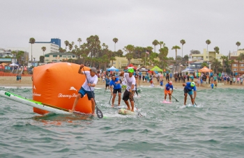 Santa Monica Pier Paddleboard Race 4