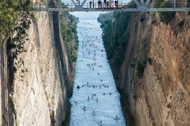 bucket list aerial highlights from the 6th annual corinth canal