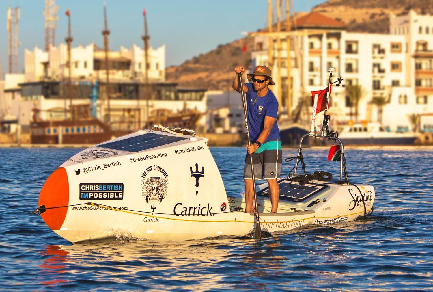 Epic Voyage Chris Bertish Has Just Begun His 7,300km, 120 Day Solo