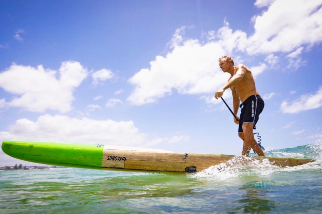 Kelly Margetts on the new Sunova 14 footer