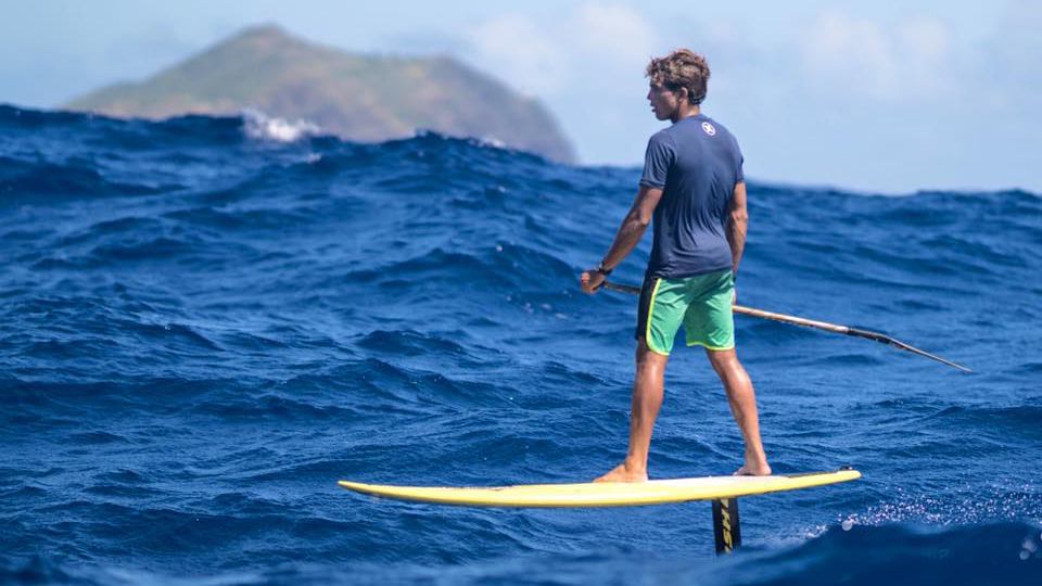 Kai Lenny Foils His Way to a New MolokaiOahu Channel Crossing Record
