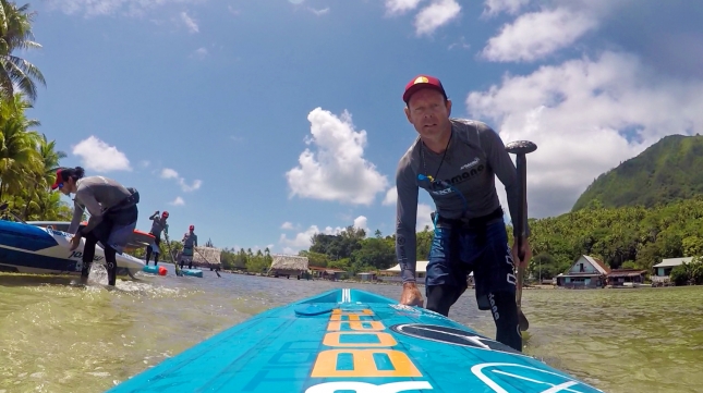 Getting ready for the SUP race