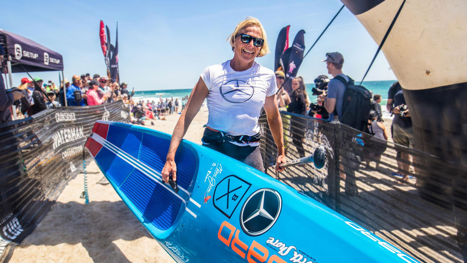 The Paddle League History awaits Sonni Hönscheid in Scharbeutz. SUP