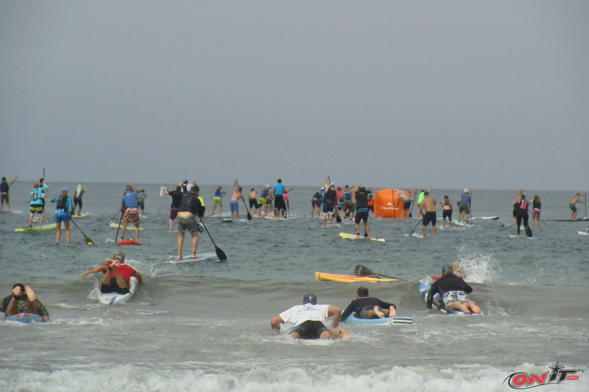 Mo Freitas Shae Foudy Win 2017 Santa Monica Pier Paddle Santa Monica Pier Paddle Race